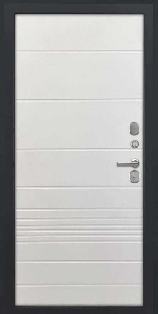 Входная дверь ДвериПРО Аура ФЛ-700 (10мм, ясень белый) DPRO198007 внутренняя сторона