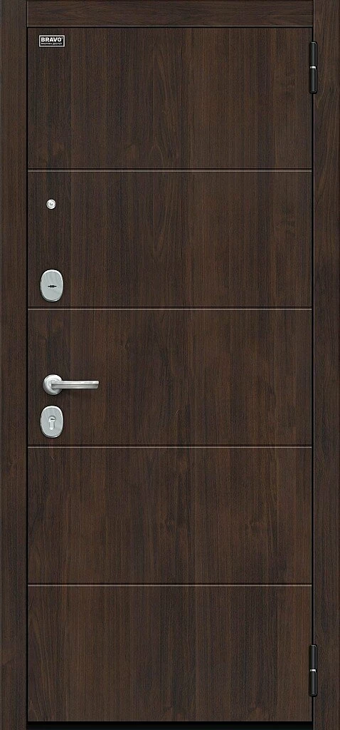 Фото Входная дверь Флэт Kale Almon/Bianco Veralinga BR4590 внешняя сторона